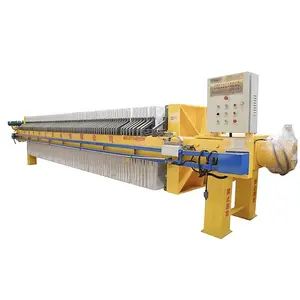 Chamber filter press sludge dewatering filter driving force large cake solid content high filtrate clear