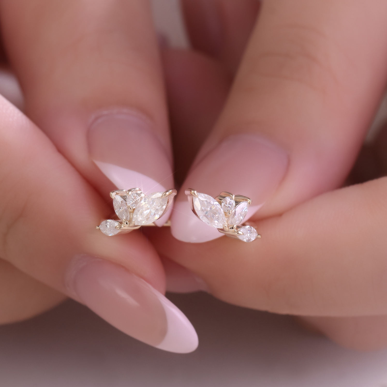 แหวนมอยซาไนต์ทอง 14k