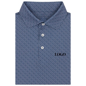 OEM ODM Vêtements <span class=keywords><strong>de</strong></span> golf amusants imprimés UPF 50+ en polyester biologique extensible dans les 4 sens, T-shirts <span class=keywords><strong>de</strong></span> golf performants, polos <span class=keywords><strong>de</strong></span> golf décontractés pour hommes - Product Image 3