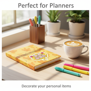 Personalized decorative self-adhesive printed cartoon waterproof die-cut car vinyl stickers custom logo stickers - Product Image 5