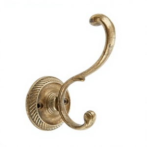 <b>Decorative</b> Brass <b>Coat</b> <b>Hook</b> Classic Style Decoration For Home Cupboard Shelve Door Mounted Luxury <b>Hooks</b> Durable Designs - Product Image 1