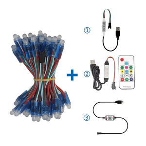 Giá tốt của sản phẩm mới sản phẩm điều khiển 12V IP68 cao không thấm nước thông minh RGB <span class=keywords><strong>LED</strong></span> <span class=keywords><strong>Pixel</strong></span> Strip điểm ánh sáng - Product Image 3