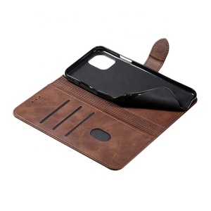 Étui de <span class=keywords><strong>téléphone</strong></span> en <span class=keywords><strong>cuir</strong></span> Pu avec Insert de carte pour Iphone 11 12 13 14 Pro Max - Product Image 4