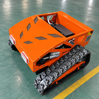 Tondeuse à gazon télécommandée CXM-TT550A, débroussailleuse à essence pour terrains accidentés, fermes et vergers