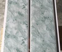 Panneaux muraux et de plafond en PVC de haute qualité avec motifs complexes estampés à chaud pour cuisine, couloir, chambre, salle de bain, salon, hôtel – Modèle grille