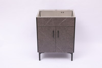 Meuble de cuisine moderne à prix unitaire modèle italien armoire de cuisine personnalisée de luxe en acier inoxydable fabriquée en Chine