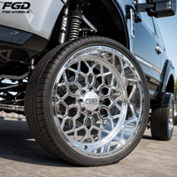 Jantes FGD personnalisables à profil profond concave PCD 22 26 28 30 pouces, 20*10 24*14, en alliage forgé pour Ram 2500