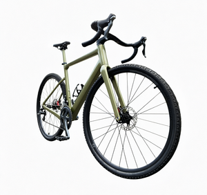 Bicicleta de Carretera 4LEAF G45, Cuadro de Fibra de Carbono, 700c, 10 Velocidades, Frenos de Disco Hidráulicos, Horquilla con Suspensión, para Carreras y Entrenamiento - Product Image 1