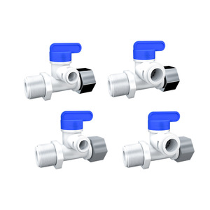 Conector Rápido para Purificador de Agua, Válvula de Bola de 1/2 Pulgada, Conector de Tubería PE para Máquina de Agua Pura, Accesorios de Válvula Recta - Product Image 4