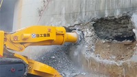 2025 chine nouvelle aléseuse de tunnel EBZ320 230KW plate-forme de forage rotatif pompe à engrenages moteur noyau prix usine pour Mine d'uranium