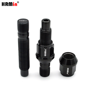 HRMin Ti-6Al-4V conversion de goujon de roue automatique M14 * 1.5mm écrous et accessoires pour voiture de course VW AUDI - Product Image 6