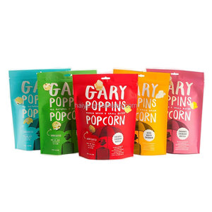 Degradable Milar Stand Up Emballages Rice Krispies Packaging bolsas de dulces Puffed Food <span class=keywords><strong>Pop</strong></span> <span class=keywords><strong>Corn</strong></span> Snack Bags - Product Image 2