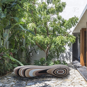 <span class=keywords><strong>Banc</strong></span> <span class=keywords><strong>de</strong></span> repos extérieur moderne et coloré pour patios, jardins, parcs, gymnases, centres commerciaux et hôpitaux - pour salles d'attente et salons - Product Image 3