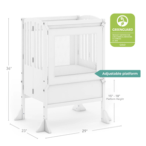 <span class=keywords><strong>Tour</strong></span> d'apprentissage 3 en 1, tabouret pliable pour tout-petits Montessori <span class=keywords><strong>Tour</strong></span> d'apprentissage en <span class=keywords><strong>bois</strong></span> avec filet de sécurité - Product Image 4
