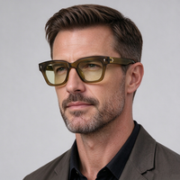 Lunettes de soleil carrées pour hommes et femmes, protection UV400, lunettes de soleil tendance, lunettes vintage rétro personnalisées avec logo
