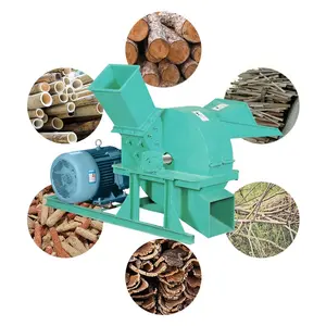 Trituradora de madera móvil para máquina de polvo de serrín