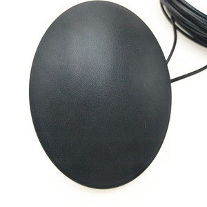 Antena domo GPS+4G de venta al por mayor de fábrica, con fijación por tornillo y almohadilla adhesiva, cable RG174 de 2*5m a conectores SMA macho - Product Image 1