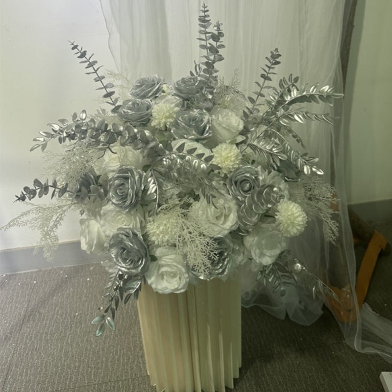 White silvery