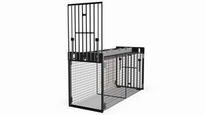 Nouvelle <span class=keywords><strong>cage</strong></span> piège robuste / Piège à porcs / Piège à sangliers portable et facile à assembler, revêtement poudré - Product Image 2