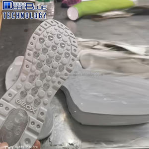 Небольшая машина для впрыска пластмасс, полный комплект, Полная производственная линия, Одноцветный, двухцветный, ПВХ, резиновый, TR TPR, TPU, машина для впрыска обуви - Product Image 4