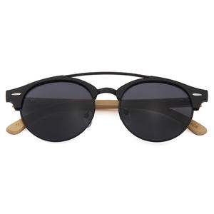 Gafas de Sol con Diseño de Madera, Unisex, Lentes de PC con Protección UV400, Accesorio de Moda para Viajes, Ideal para Transmisiones en Vivo - Product Image 4