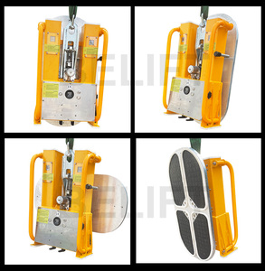 400kg 800kg 1000kg hút cốc Sucker thiết bị điều khiển từ xa xử lý Pin điện tấm cong kính chân không nâng lên - Product Image 5