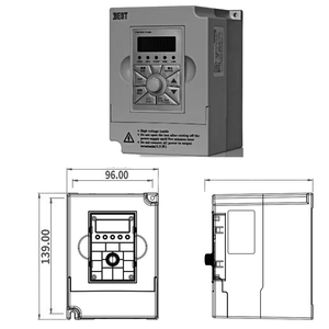 2.2 kW 220V AC ổ đĩa FC300-2.2G-S2-B3 tần số chuyển đổi trục chính điều khiển động cơ tốt nhất VFD - Product Image 4
