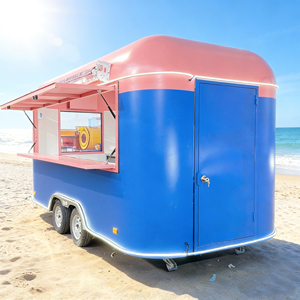 Carrito Móvil de Acero Inoxidable de Dos Tonos con 4 Ruedas para Helados, Bebidas Especiales y Aperitivos para la Vida Nocturna Urbana - Product Image 2