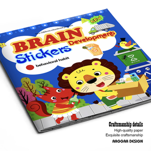 Livres pour enfants imprimés sur mesure, jouets, livres d'autocollants, livres de coloriage, supports imprimés, étiquettes, pour le développement intellectuel - Product Image 5