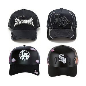 Casquettes de baseball sportives de haute qualité Sad <span class=keywords><strong>Boyz</strong></span> by 31 Hats, avec logo brodé 3D, originales à 5 panneaux, Barbas Hats Originales - Product Image 1