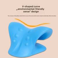 Oreiller cervical ergonomique en EVA en forme de C, dispositif de traction cervicale pour soulager la douleur, oreiller orthopédique, vente chaude