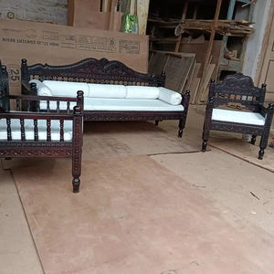 Rajastheni ชุดโซฟาไม้แบบดั้งเดิมทำด้วยมือสำหรับงานแต่งงานคริสต์มาสจบการศึกษาปีใหม่วันวาเลนไทน์กลับไปโรงเรียน - Product Image 1