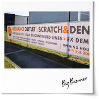 Bannière publicitaire en maille pour clôture extérieure Derang, fabriquée à Shanghai