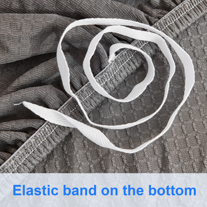 Copri <span class=keywords><strong>Braccioli</strong></span> Elasticizzato Jacquard per Divano Componibile, Motivo Uniforme, Funda De Sofas Elastica Antiscivolo - Product Image 4