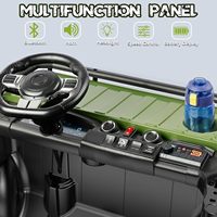 Nouveau camion benne électrique multifonctionnel 24V 4x4 tout-terrain 2 places pour enfants avec télécommande