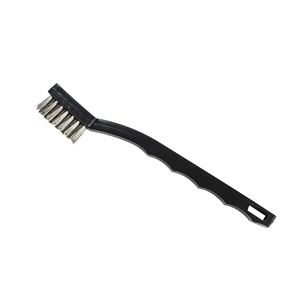 Gas Stove Cleaning <b>Brush</b> Copper <b>Wire</b> Plastic Handle Kitchen Use Bar Shape TS01 - Product Image 3