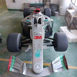 <span class=keywords><strong>Sculpture</strong></span> Modèle de Voiture de Course Formule 1 Simulation Échelle 1:1, Version de Collection Marché Européen, Voiture en Fibre de Carbone, Décoration Artisanale en Résine - Product Image 6