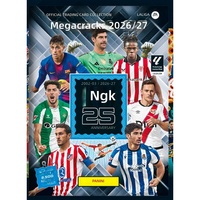 Boîtes mystères de cartes de collection La Liga 2026-2027 en papier, emballage en boîte couleur, provenant d'un magasin de cartes physique