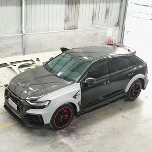 ชุดตัวรถสปอยเลอร์หลังคาด้านหลังกระโปรงข้างสำหรับรถ <span class=keywords><strong>Audi</strong></span> Q8 Rsq8สไตล์แห้งคาร์บอนไฟเบอร์สไตล์ M - Product Image 2