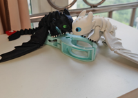 Modèle de dragon articulé réaliste imprimé en 3D, matériau PLA, personnalisable, commandes en gros acceptées, jouet articulé imprimé en 3D