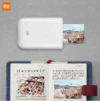 Version globale originale pour Xiaomi Mini Photo Printer Multifuncion AR Video Printing Portable White