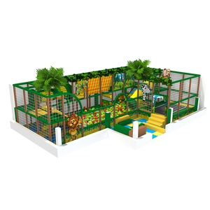 Parque de aventuras a bajo precio más vendido, serie forestal, equipo de patio interior para niños, Castillo travieso, trampolín, diversión - Product Image 1