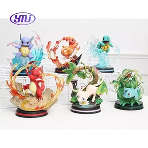 Figurines d'action Pokémon en PVC de haute qualité, mignonnes, de type <span class=keywords><strong>Manga</strong></span> Anime GK, avec Bulbasaur, Charizard et Squirtle. - Product Image 2