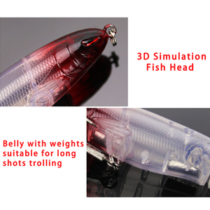 Señuelo de Pesca Crankbait de 13g/15g, Cebo Artificial Duro con Cola Giratoria, Equipo de Pesca - Product Image 4