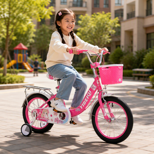 Bicicleta Infantil de Cuatro Ruedas con Marco de Acero y Ruedas de Entrenamiento de 12 Pulgadas para Niños de 12 Años, Tema Princesa, ChuMeng ChuMeng ChuMeng ChuMeng ChuMeng ChuMeng - Product Image 4