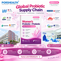 Capsules Probiotiques OEM pour Femmes avec Canneberge 15 Milliards pour l'Équilibre Féminin, le Bien-être Digestif et le Soutien à la Ménopause – Marque Privée