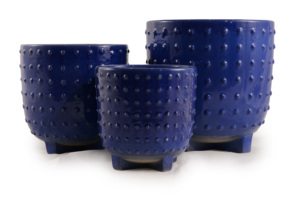 Pot de fleurs en céramique pour bassin de jardin, résistant à l'humidité, respirant, sur pied - Product Image 2