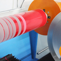Machine de découpe et de refendage de rouleaux de film adhésif double face en mousse de 450 mm, grand format, 1300 mm, pour ruban de masquage