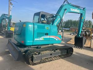 Premium Used SWE60 crawler excavator 6Ton <b>mini</b> Excavator Construction Machinery EPA Engine Kubota for Sale Low Working Hours - Product Image 2