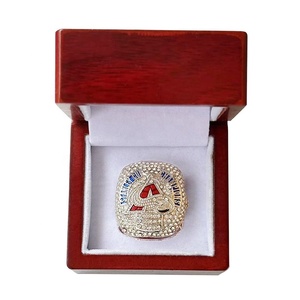 新2022科罗拉多雪崩曲棍球锦标赛戒指时尚合金运动戒指球迷纪念礼物 - Product Image 5